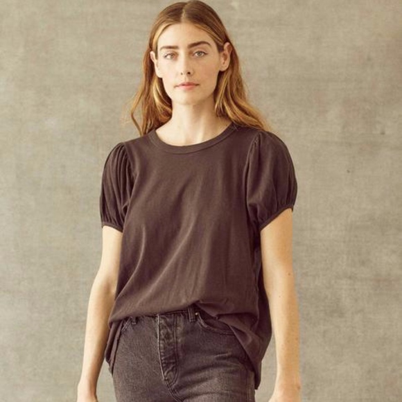THE GREAT. Tops - ❤️NWT THE GREAT. CURRENT ELLIOTT puff sleeve top